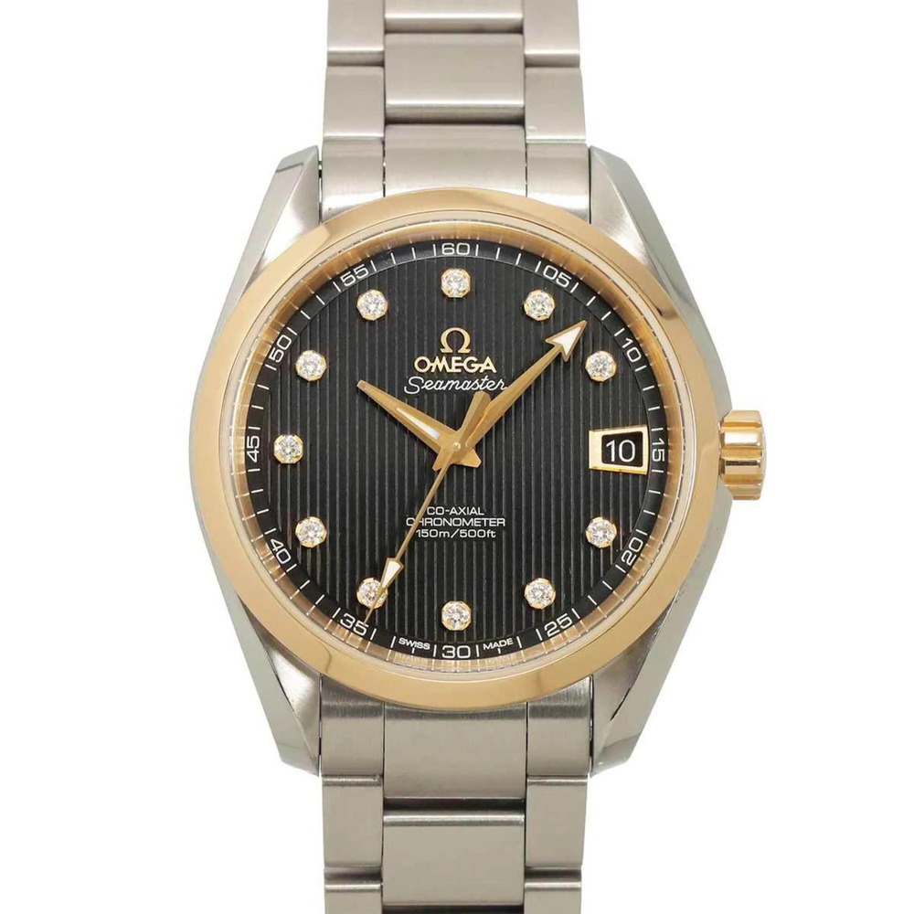 Omega Seamaster Aqua Terra Two-Tone Co-Axial 231 20 39 21 51 003 Men's Watch ...